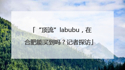 “顶流”labubu，在合肥能买到吗？记者探访