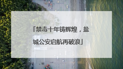 禁毒十年铸辉煌，盐城公安启航再破浪