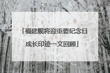 福建舰将迎重要纪念日 成长印迹一文回顾