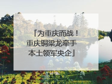为重庆而战！重庆铜梁龙牵手本土领军央企