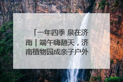 一年四季 泉在济南｜端午嗨翻天，济南植物园成亲子户外热门打卡地