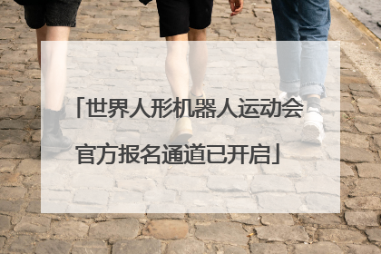 世界人形机器人运动会官方报名通道已开启