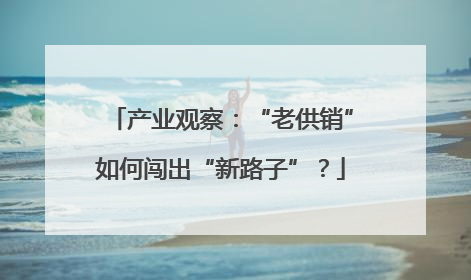 产业观察：“老供销”如何闯出“新路子”？