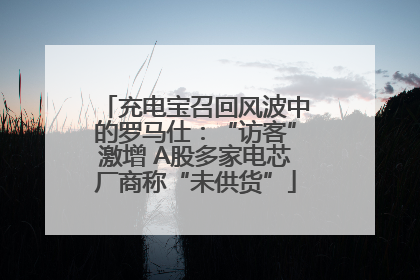 充电宝召回风波中的罗马仕：“访客”激增 A股多家电芯厂商称“未供货”