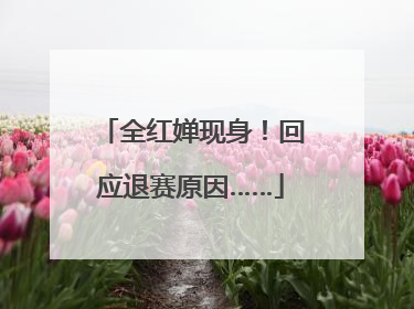 全红婵现身！回应退赛原因……