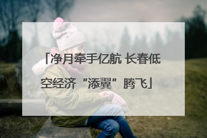 净月牵手亿航 长春低空经济“添翼”腾飞