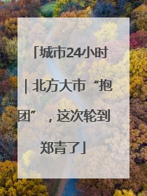 城市24小时｜北方大市“抱团”，这次轮到郑青了