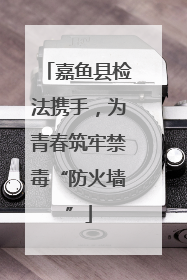 嘉鱼县检法携手，为青春筑牢禁毒“防火墙”