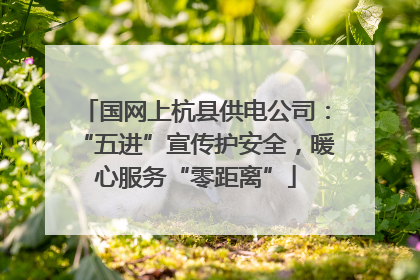 国网上杭县供电公司：“五进”宣传护安全，暖心服务“零距离”