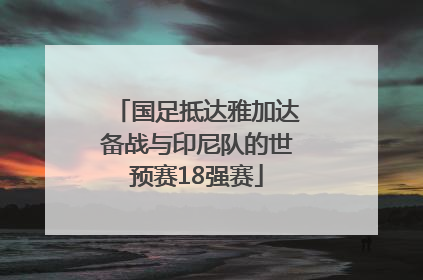 国足抵达雅加达备战与印尼队的世预赛18强赛