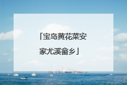 宝岛黄花菜安家尤溪畲乡