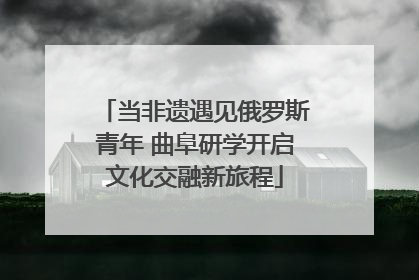 当非遗遇见俄罗斯青年 曲阜研学开启文化交融新旅程