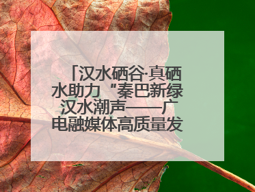 汉水硒谷·真硒水助力“秦巴新绿 汉水潮声——广电融媒体高质量发展陕西采访行”