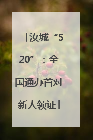 汝城“520”：全国通办首对新人领证