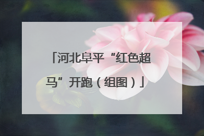 河北阜平“红色超马”开跑（组图）