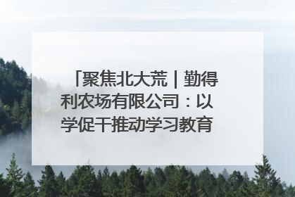 聚焦北大荒｜勤得利农场有限公司：以学促干推动学习教育“升温提速”
