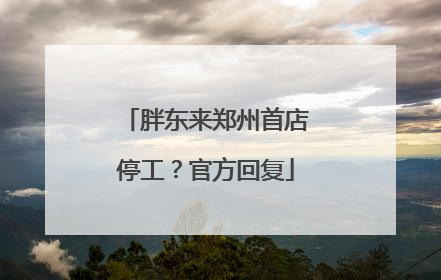 胖东来郑州首店停工？官方回复