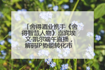 舍得酒业携手《舍得智慧人物》嘉宾埃文·凯尔端午直播，解码IP势能转化市场销量的有效路径