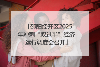邵阳经开区2025年冲刺“双过半”经济运行调度会召开