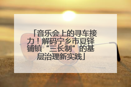 音乐会上的寻车接力！解码宁乡市夏铎铺镇“三长制”的基层治理新实践