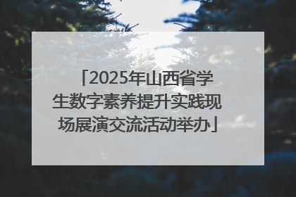 2025年山西省学生数字素养提升实践现场展演交流活动举办