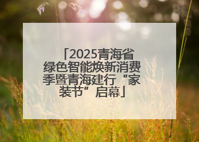 2025青海省绿色智能焕新消费季暨青海建行“家装节”启幕